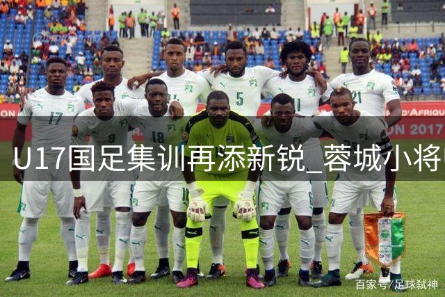 U17国足集训再添新锐 蓉城小将帅惟浩火线驰援
